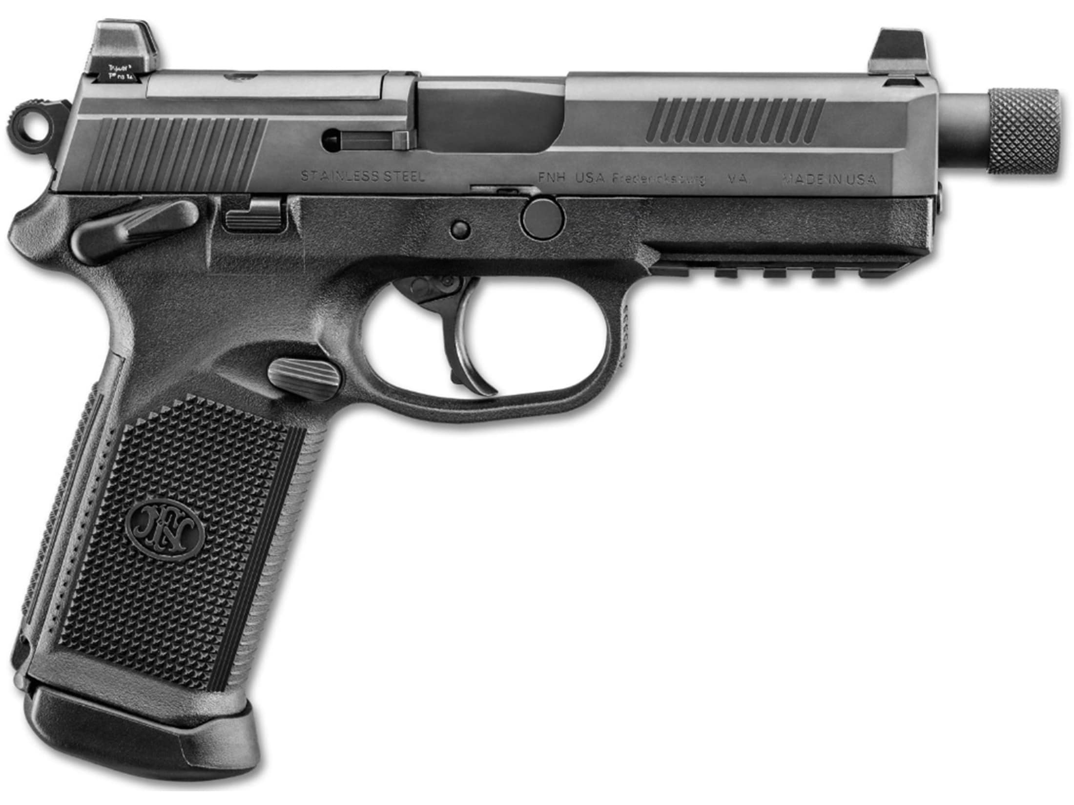 FN FNX-45 Semi-Automatic Pistol 45 ACP 5.3 Barrel 15-Round Black