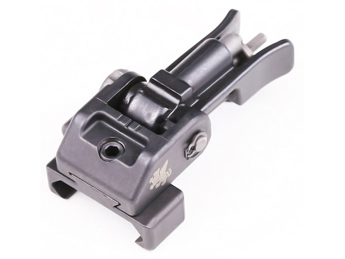 Griffin Armament M2 Flip-Up Front Sight AR-15 Stainless Steel Matte