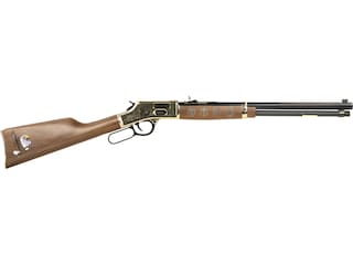 Henry Golden Boy Eagle Scout Lever Action Centerfire Rifle 44 Remington Magnum 20" Barrel Blued and Walnut Straight Grip image