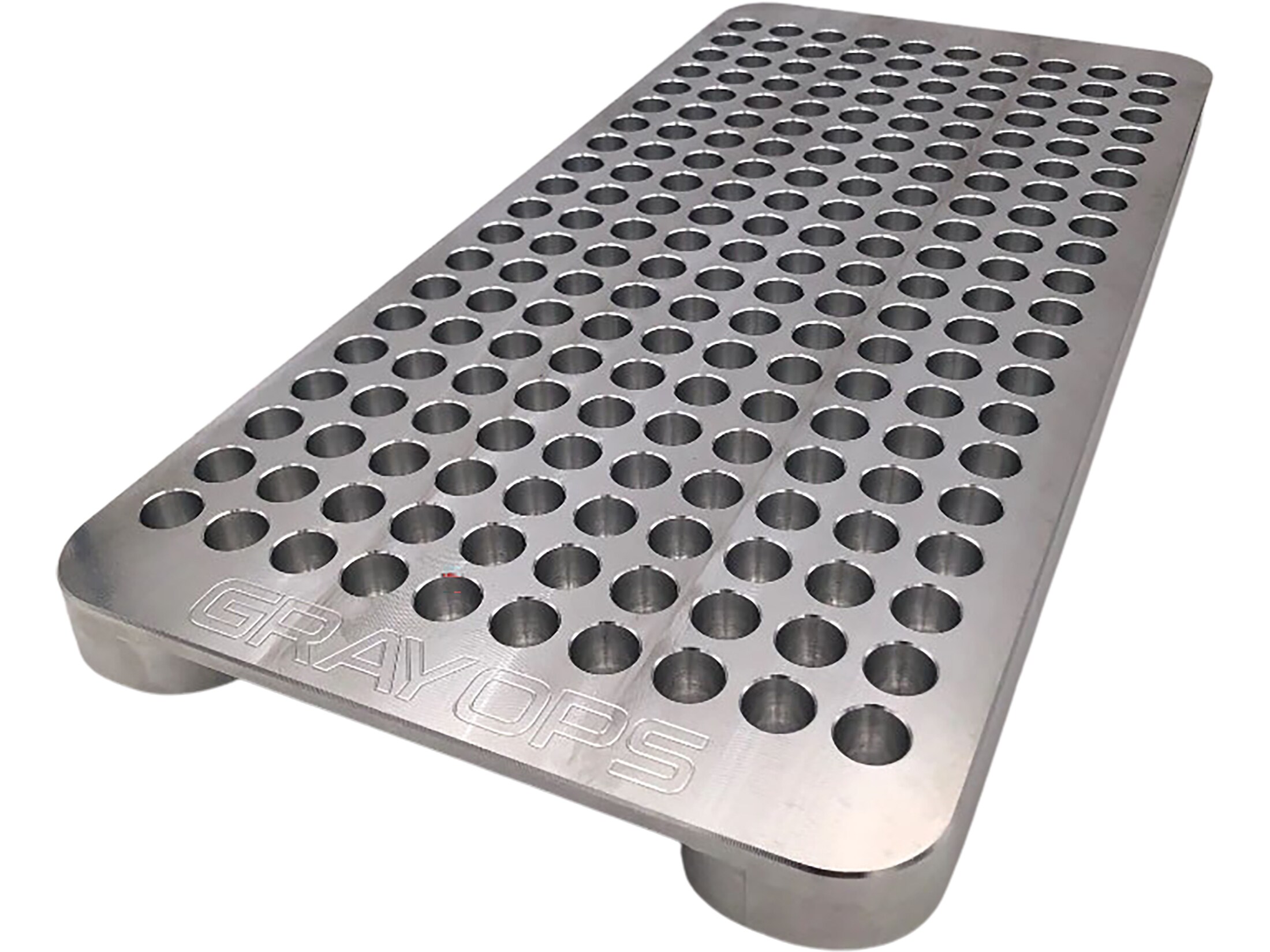 7mm Rem Mag Billet Aluminum Reloading Block – 50 Round CNC Tray By Jofer USA