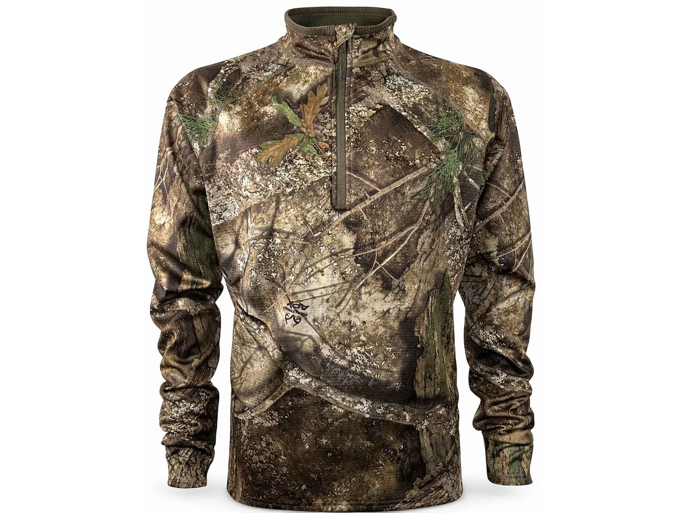 MidwayUSA Men’s Grid Fleece Quarter Zip Shirt