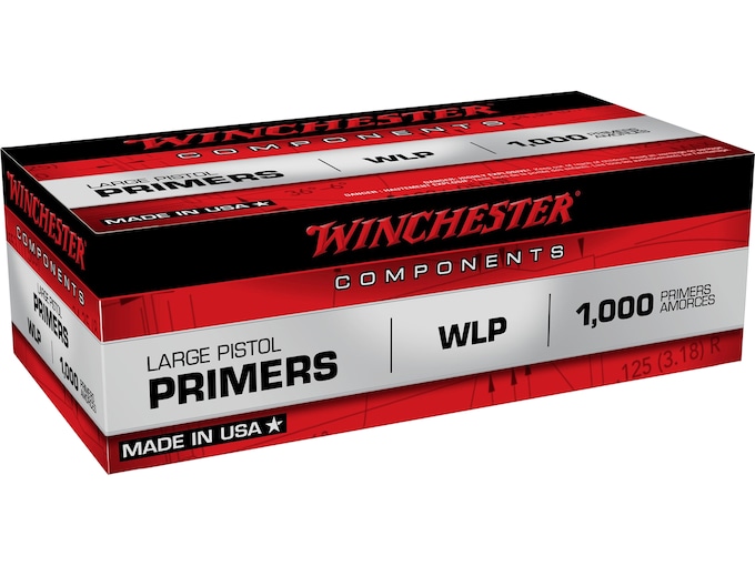 Winchester Large Pistol Primers #7 Box of 1000 (10 Trays of 100)