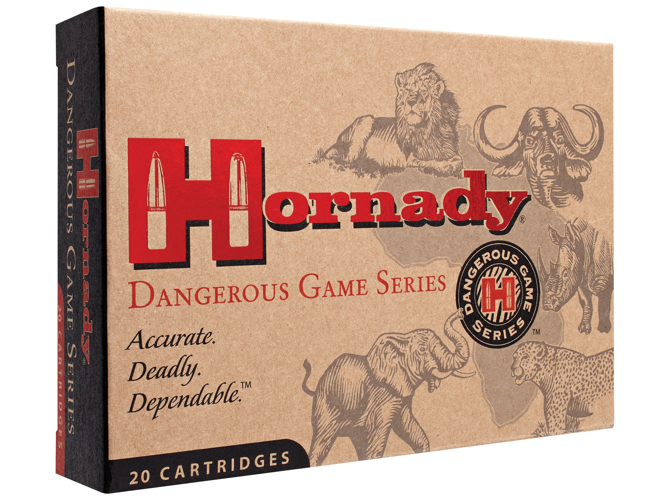 Hornady Dangerous Game 9.3x74mm Rimmed Ammo 286 Grain Hornady