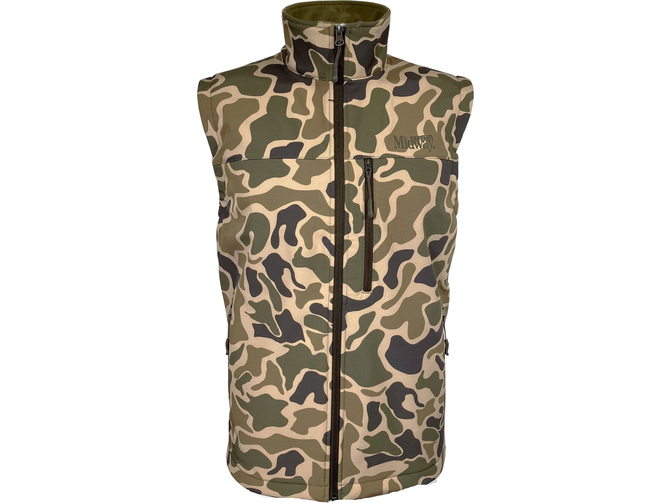 MidwayUSA Men's Firesteel Soft Shell Vest Black 2XL Tall