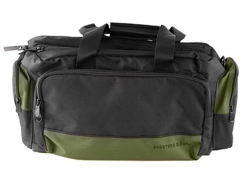 Large Green Pistol Case - Padded Handgun Storage For Hunting Range Transport 600D Polyester