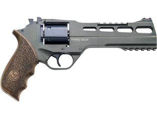 Chiappa Rhino 60DS Revolver 357 Magnum 6" Barrel 6-Round OD Green Walnut image