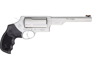 Taurus Judge Revolver 45 Colt (Long Colt) and 410 Bore 6.5" Barrel 3" Chamber 5-Round Stainless Black image