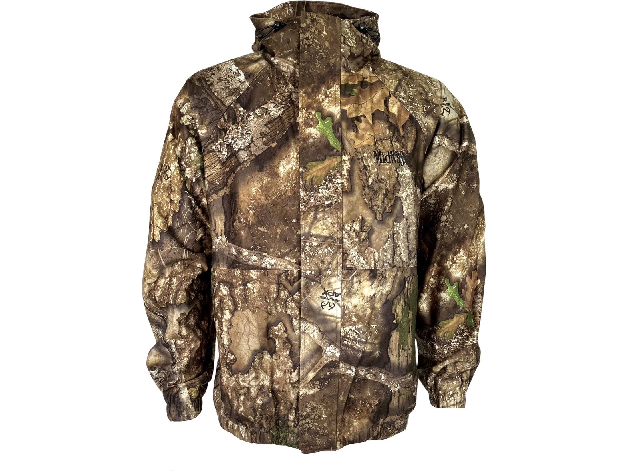 MidwayUSA Men's Cold Bay Waterproof Rain Jacket Realtree APX 2XL Tall
