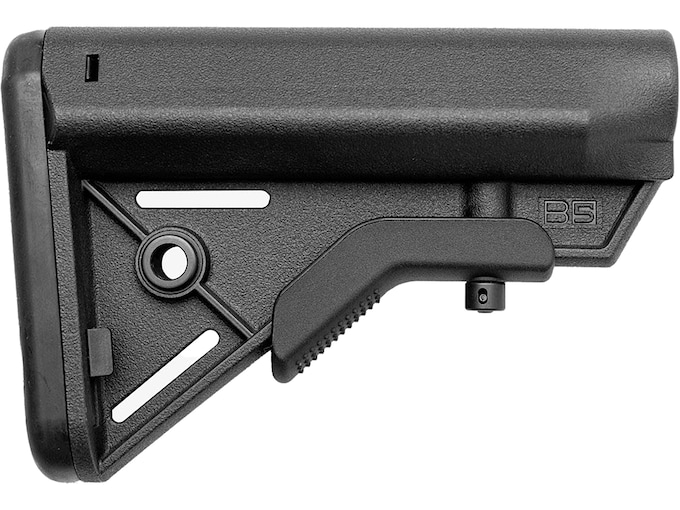 B5 Systems Bravo Stock Mil-Spec Diameter AR-15 LR-308 Carbine Polymer