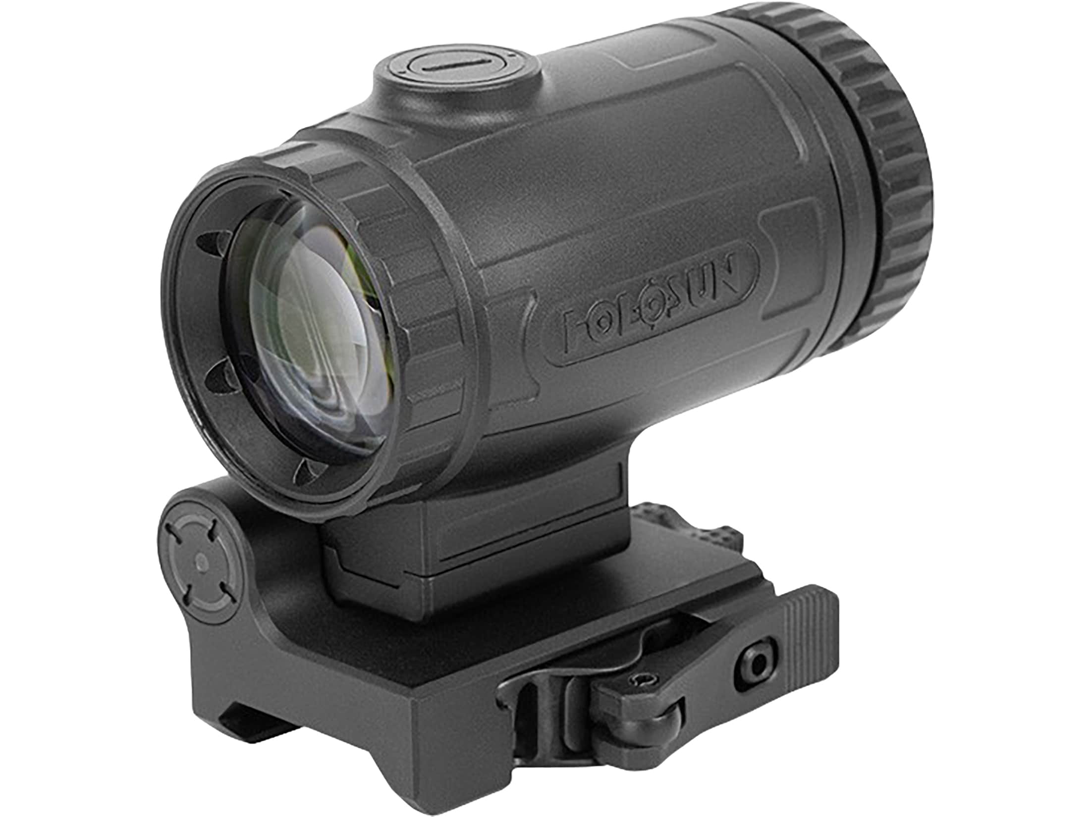 Holosun HM3X Micro 3x Flip Magnifier QD Mount Aluminum Matte Black