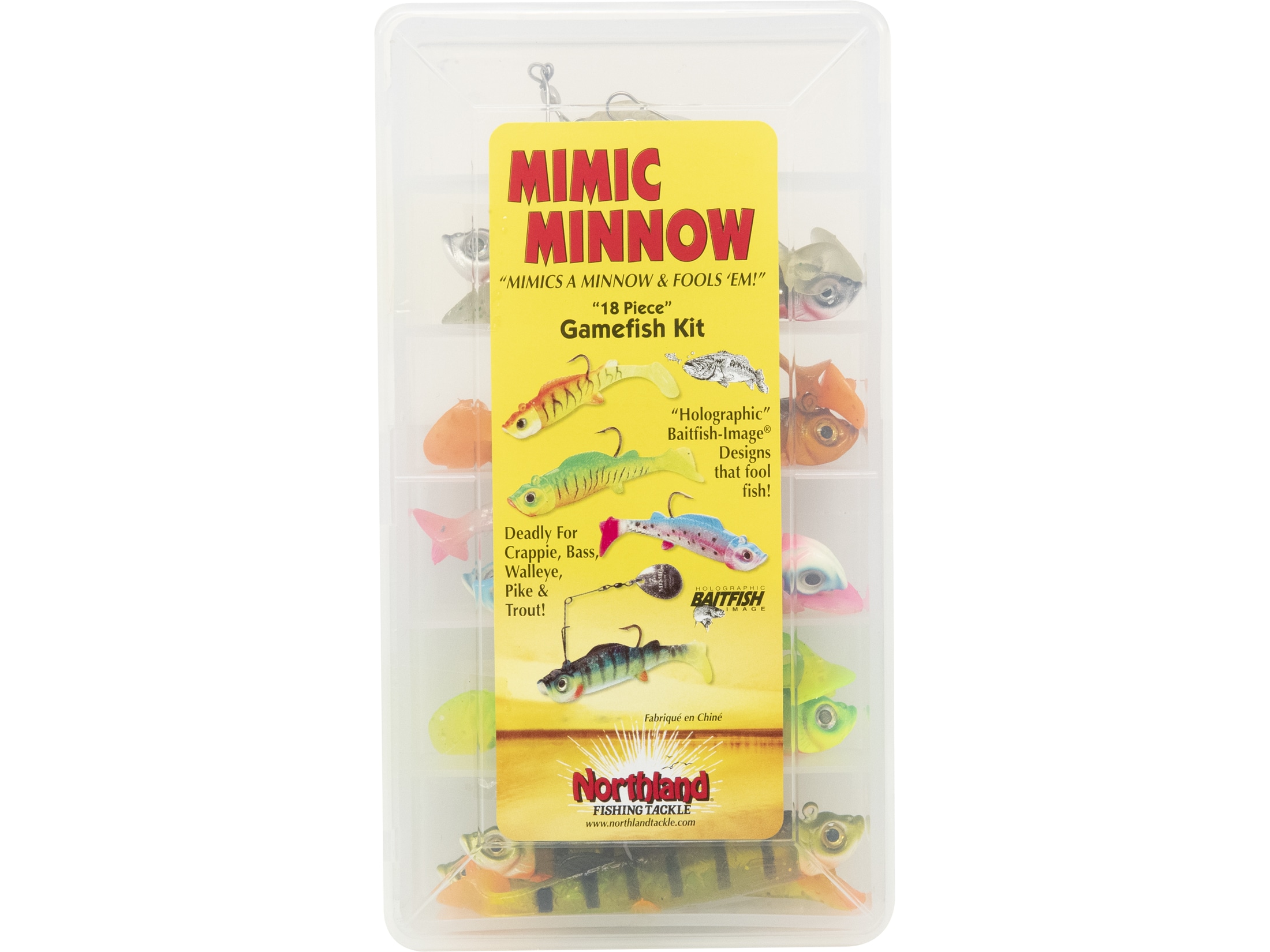 Northland Mimic Minnow Gamefish Kit Assorted