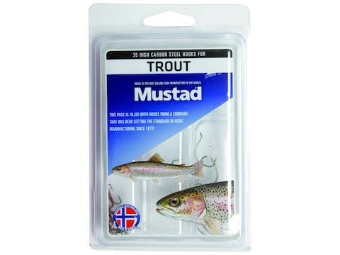 Mustad 35pc Trout Hook Assortment
