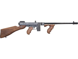 Thompson 1927A1 Deluxe Semi-Automatic Centerfire Rifle 45 ACP 16.5" Barrel Blued and Walnut Pistol Grip image