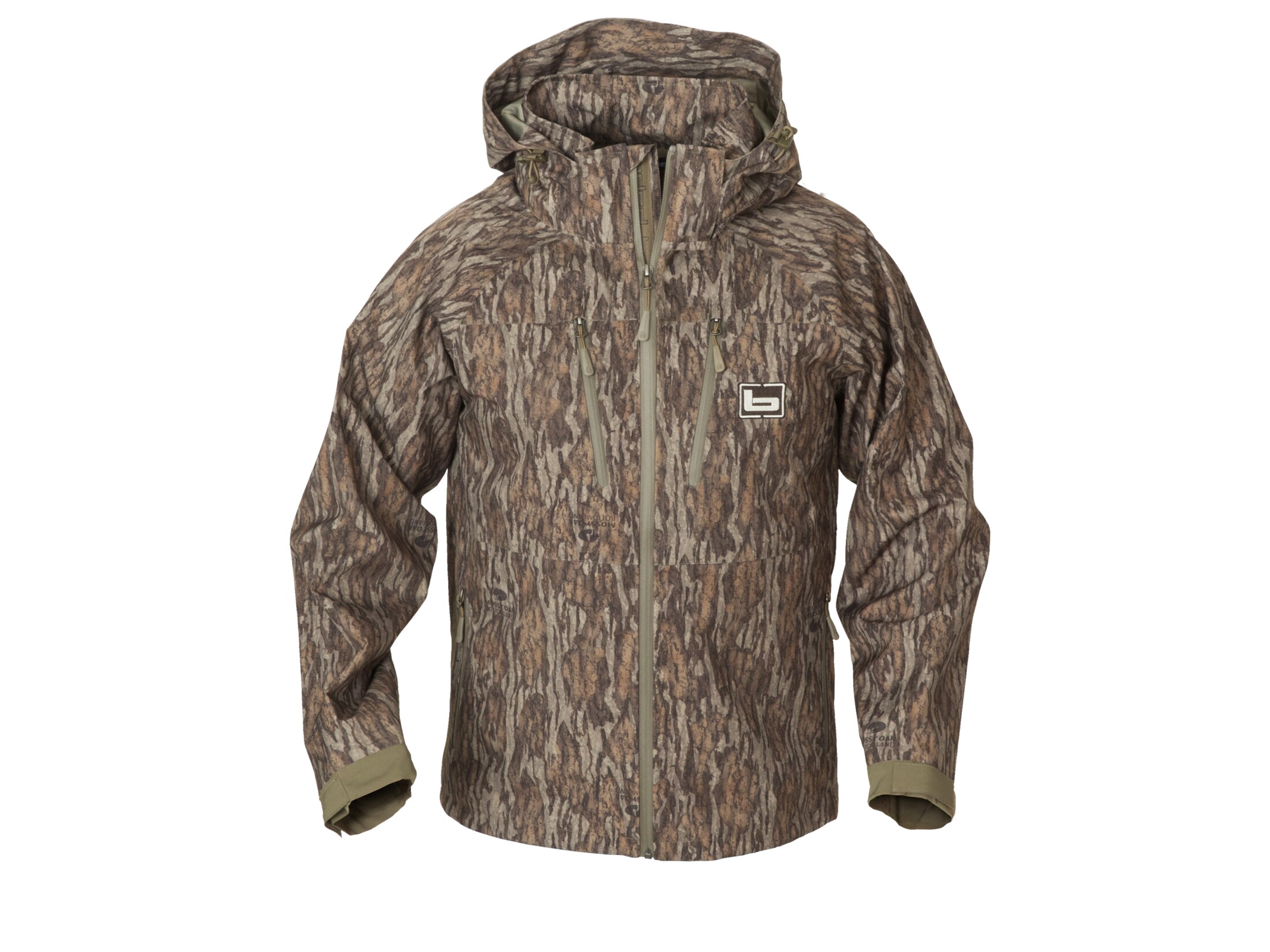 banded waterproof jacket