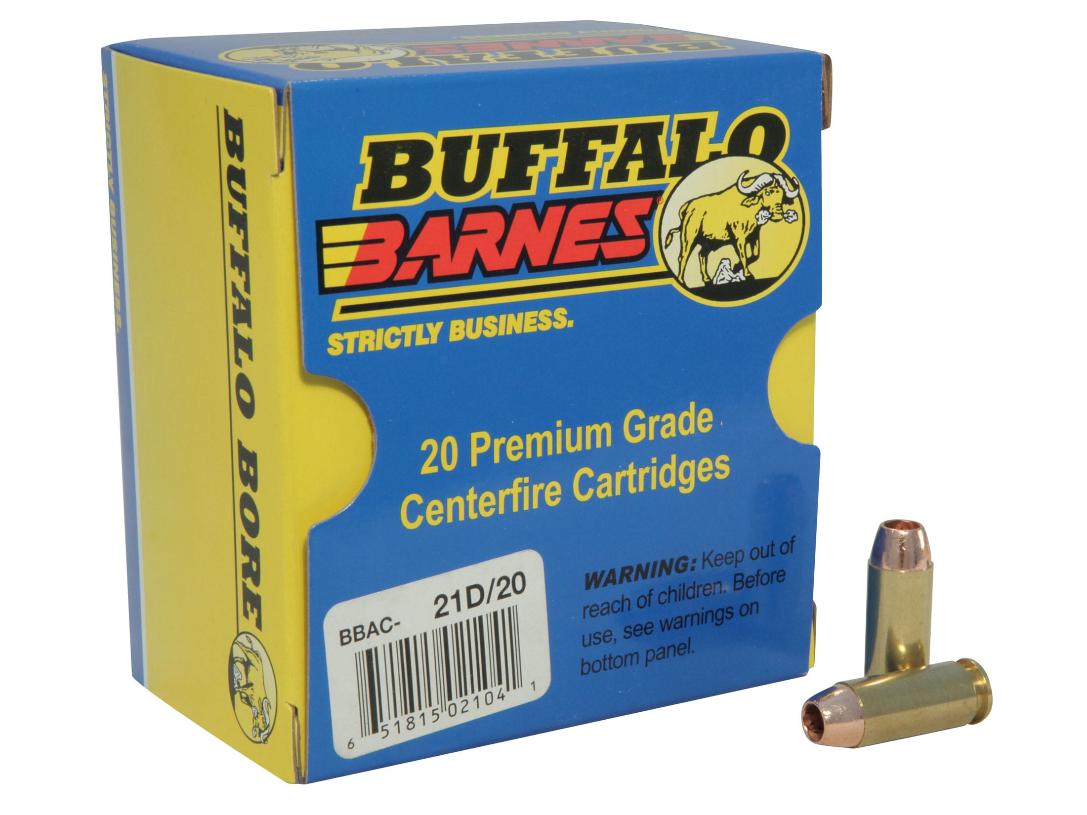 Buffalo Bore Ammo 10mm Auto 155 Grain Barnes TAC-XP Hollow Point