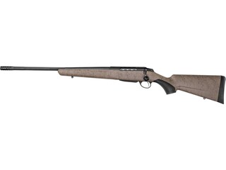 Tikka T3x Lite Roughtech Bolt Action Centerfire Rifle 300 Winchester Magnum 24.3" Fluted Barrel Left Hand Blued and Tan image