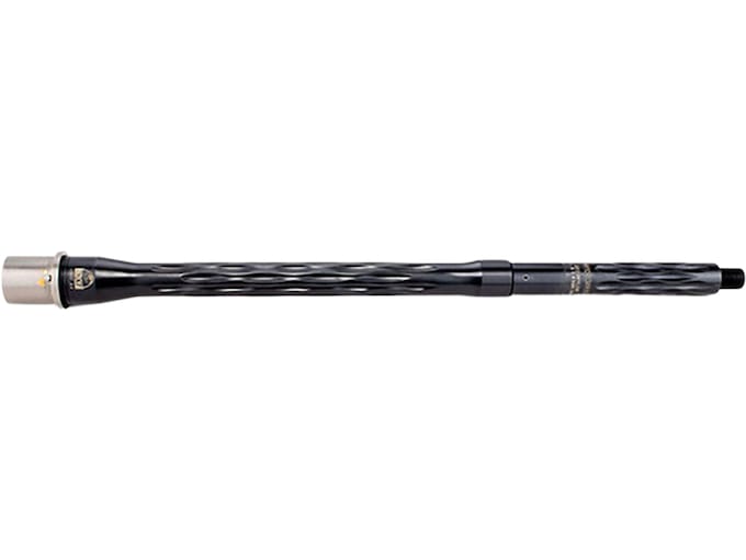 Faxon Match Series Barrel AR-15 Pistol 223 Remington (Wylde) 1 in 8" Twist 14.5" Flame Fluted Mid Length Gas Port 5R Rifling Stainless Steel Nitride with Nickel Teflon Extension