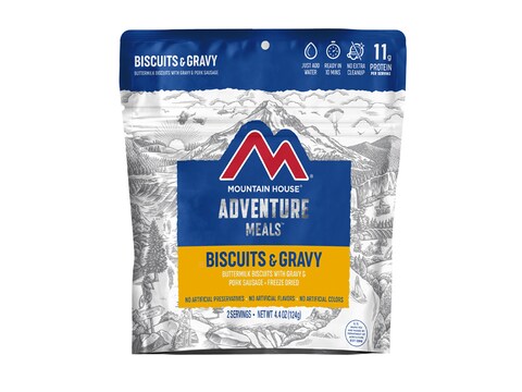 Mountain House Biscuits, Gravy Freeze Dried Food 2 Serving