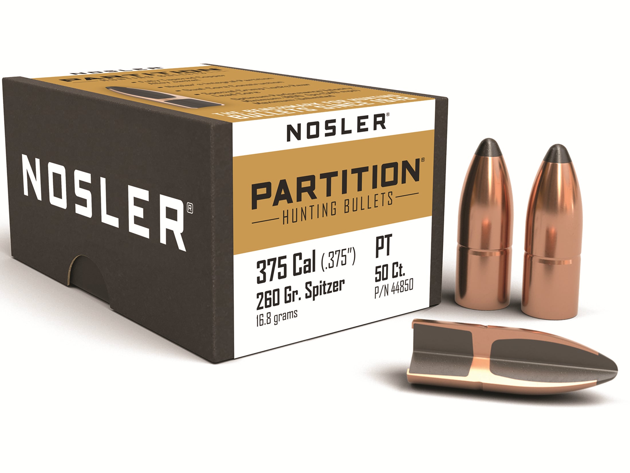 375 diameter, 270 grain Wide Flat Nose Bullets (50 count)