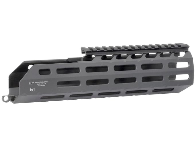 Midwest Industries M-LOK Handguard Sig Rattler 10" Suppressor Compatible M-LOK Aluminum Black