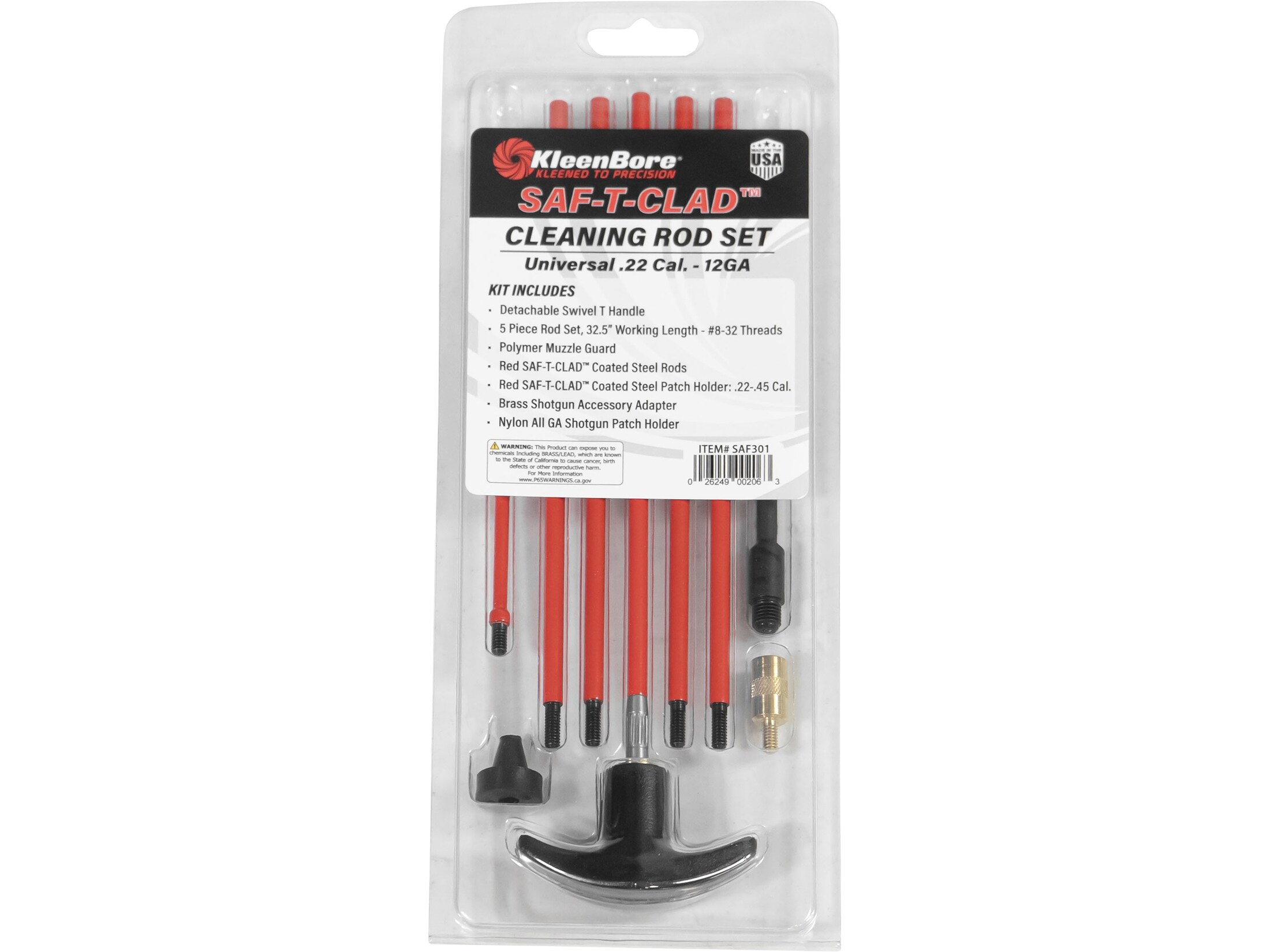 KleenBore Universal Shotgun Patch Holder - Nylon Cleaning Tool For All Gauges