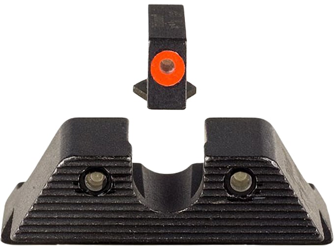 Trijicon HD XR Night Sight Set Glock 20, 21, 29, 30, 41 Steel Matte 3-Dot Tritium Green