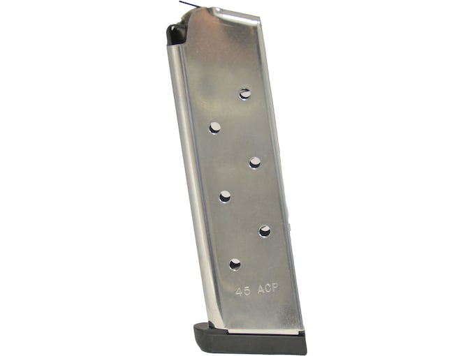Springfield Armory Magazine 1911 Government, Commander 45 ACP 8-Round Stainless Steel