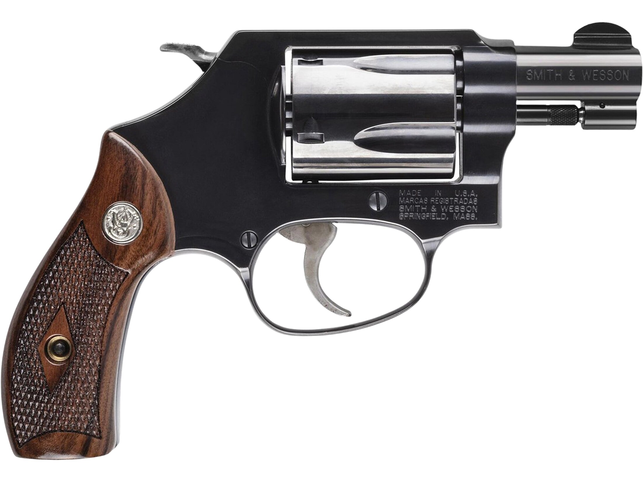 スミス&ウェッソン .38 チーフズ スペシャル リボルバー モデル No.36 Smith & Wesson Model 36 38 Special +P Revolver 1.88 Blued Barrel 5