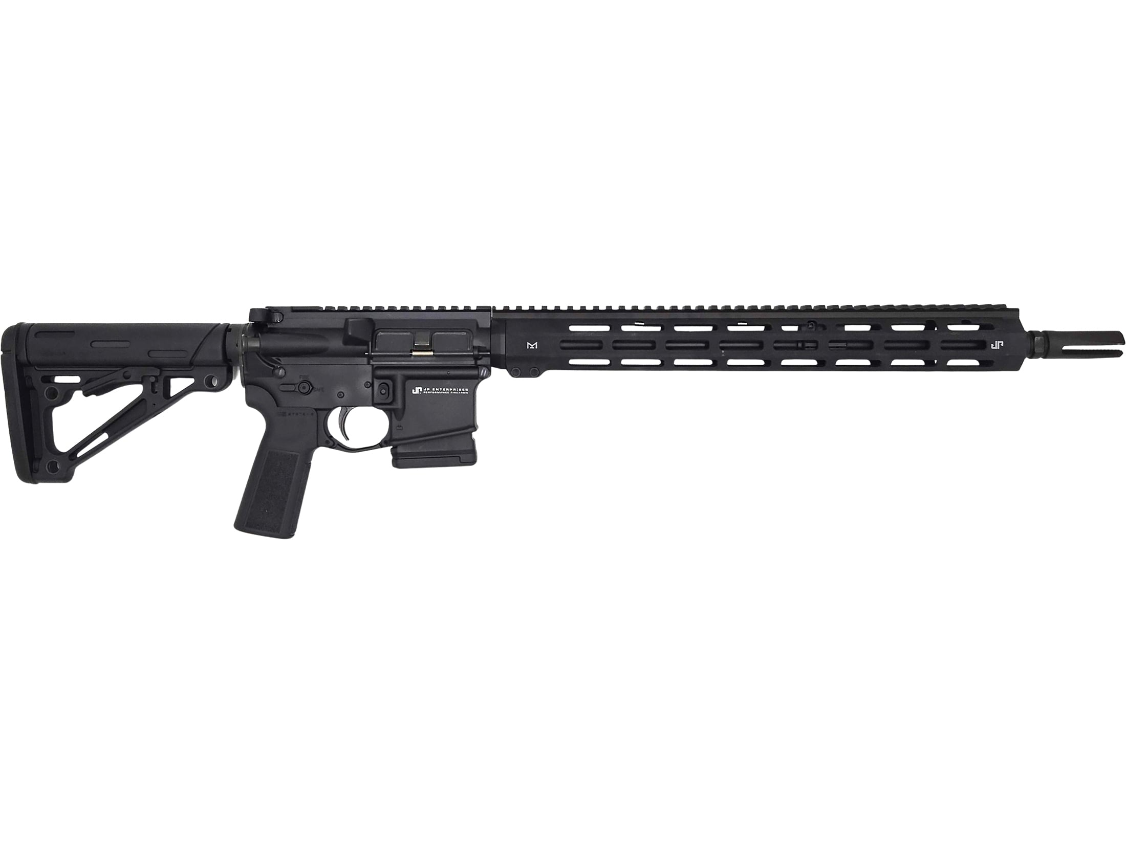 JP Enterprises JP15-MPR Semi Automatic Rifle 223 Wylde 16 Black Barrel