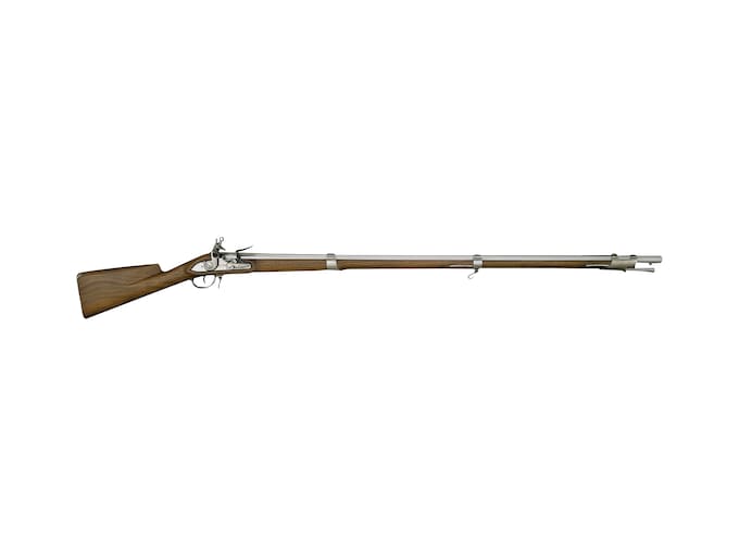 Pedersoli 1763 Leger (1766) Charleville Muzzleloading Rifle 69 Caliber Flintlock 44" Blued Barrel Walnut Stock