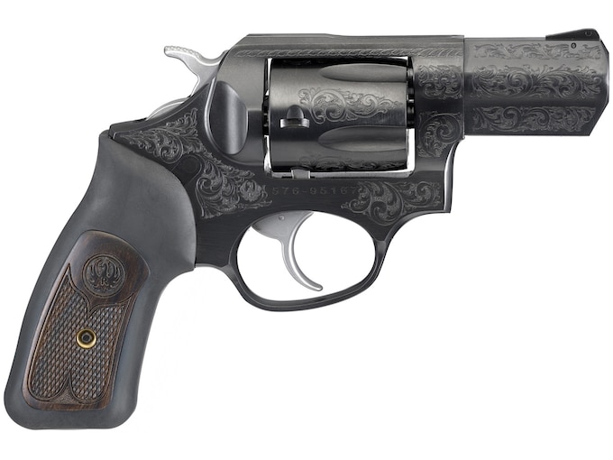 Ruger SP101 Revolver 357 Magnum 2.25" Barrel 5-Round Engraved Blued Black
