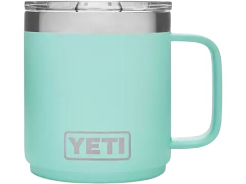 YETI Rambler 10 oz Stackable Mug, Vacuum Insulated, Stainless Steel with  MagSlider Lid, Camp Green