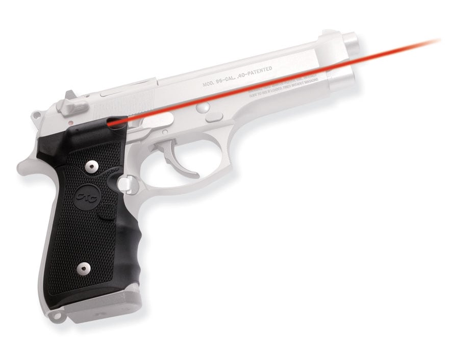 Crimson Trace Lasergrips Beretta 92, 96 Side Activation Overmolded