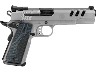 Smith & Wesson Performance Center 1911 Semi-Automatic Pistol 45 ACP 5" Barrel 8-Round Stainless Black Blue image
