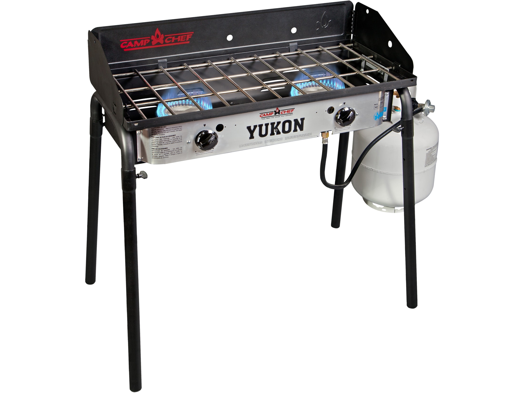 Camp Chef Yukon 2 Burner Camping Stove Propane