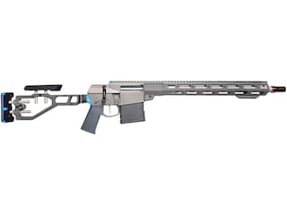 Q The Fix Bolt Action Centerfire Rifle 308 Winchester 16" Barrel Stainless and Gray Chassis image