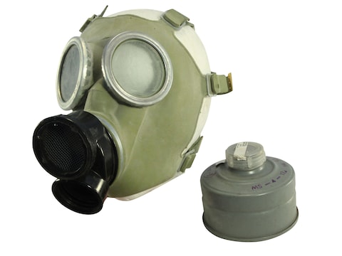 Polish MC-1 Gas Mask – Original Polish Surplus Gas Mask Includes Filter and  Bag