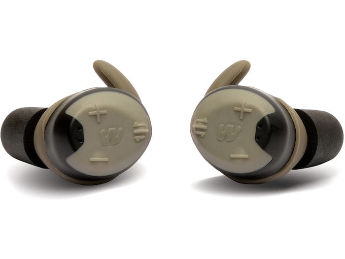 Walker's Silencer Rechargeable Electronic Ear Plugs (NRR 23dB) Flat