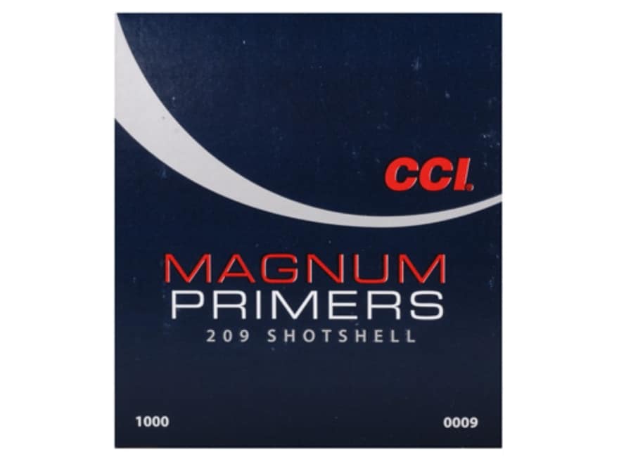 CCI Primers #209M Shotshell Mag Box of 1000 (10 Trays of 100)