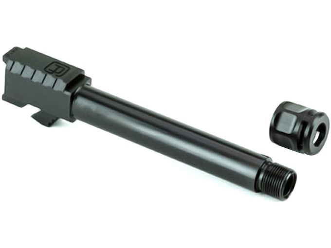 Griffin Armament ATM Barrel Glock 17 Gen 5 9mm Luger 1/2"-28 Threaded with Micro Carry Compensator Stainless Steel Nitride