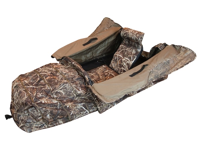 Beavertail Big Gunner Layout Blind 600D Fabric Realtree Max-4 Camo