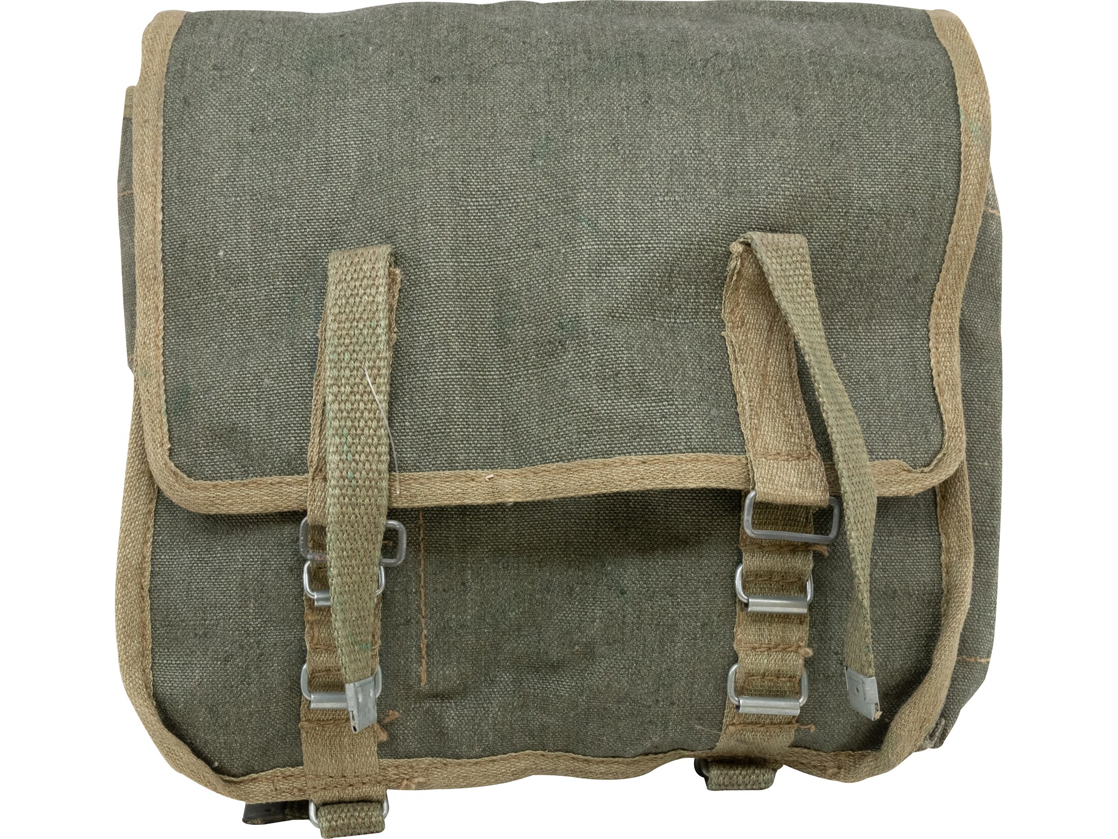 Heavy Duty Cotton Canvas Material Polish Bread Bag with Strap 