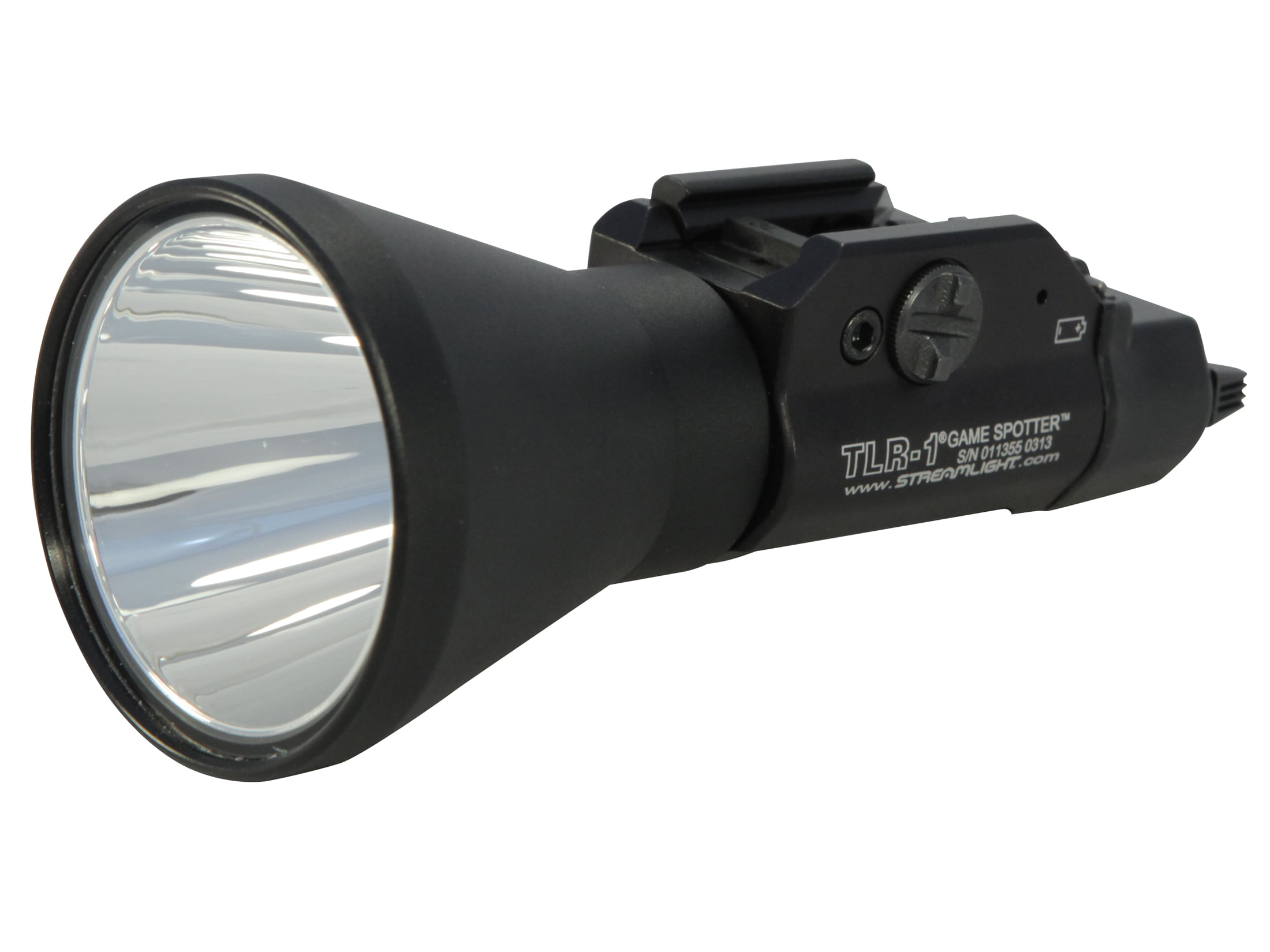Picatinny Mount 150 Lumen Green Light LED Flashlight w/ Remote Pressure Switch 