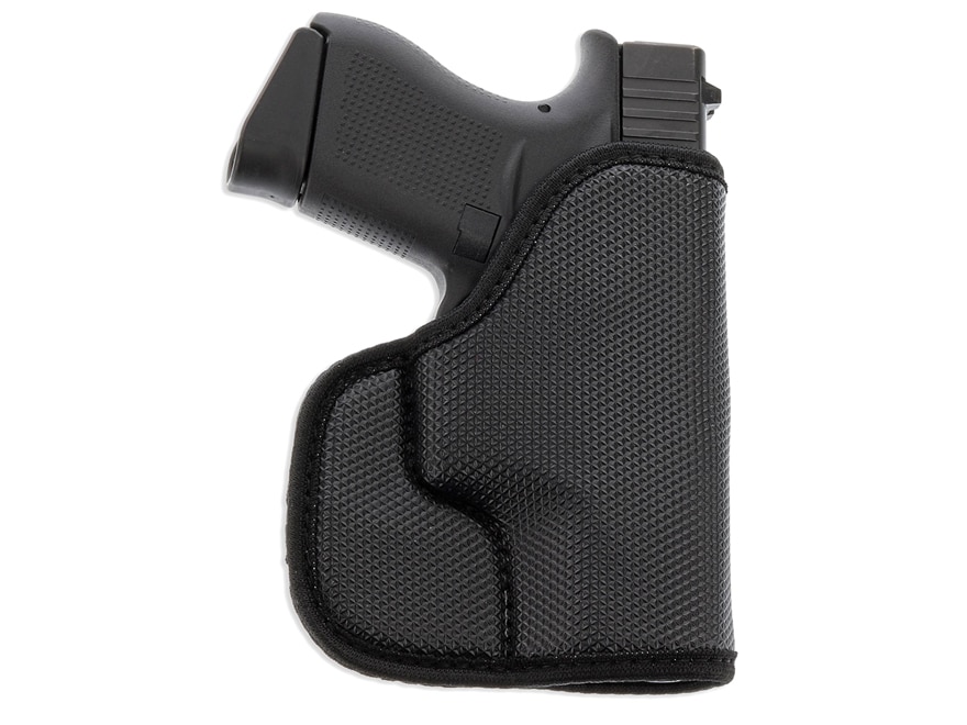 Pocket Protector Holster Galco Ambi Black Leather Fits Glock 42 and Sig P365 