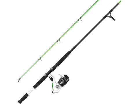 Lew's Cat Daddy 2pc Spinning Combo White