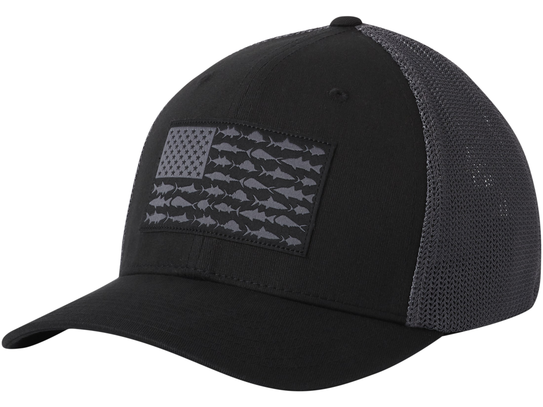 Columbia PFG Mesh Fish Flag Ball Cap 
