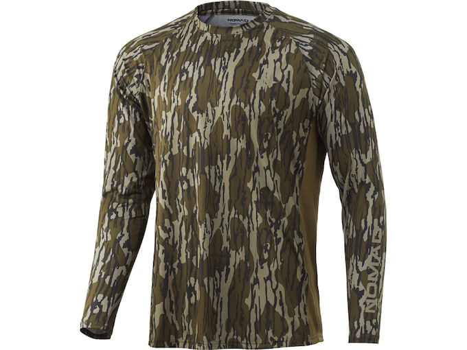 Nomad Men's Pursuit Long Sleeve Shirt Mossy Oak Droptine Large