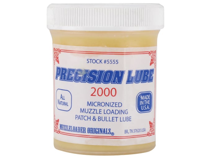 Muzzle Loader Originals Precision Lube 2000 Black Powder Patch