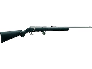 Savage Arms Mark II-F Bolt Action Rimfire Rifle 22 Long Rifle 21" Barrel Stainless and Black image