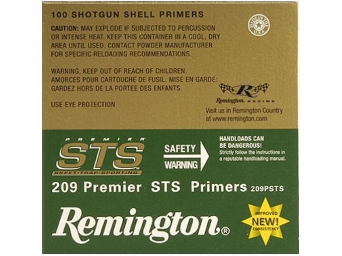 Remington Premier STS Primers #209 Shotshell
